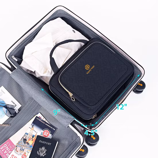 Large Size Toiletry Bag for Women, Travel Essentials Organizer, Hanging Makeup Case for Accessories, Cosmetics, Toiletries