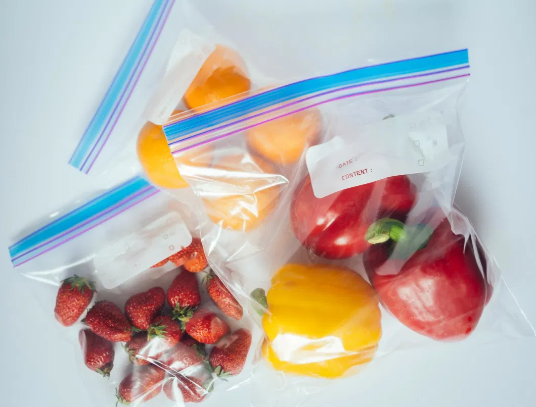 Standard Sandwich Freezer Reusable Zipperziplock Food Storage Bags