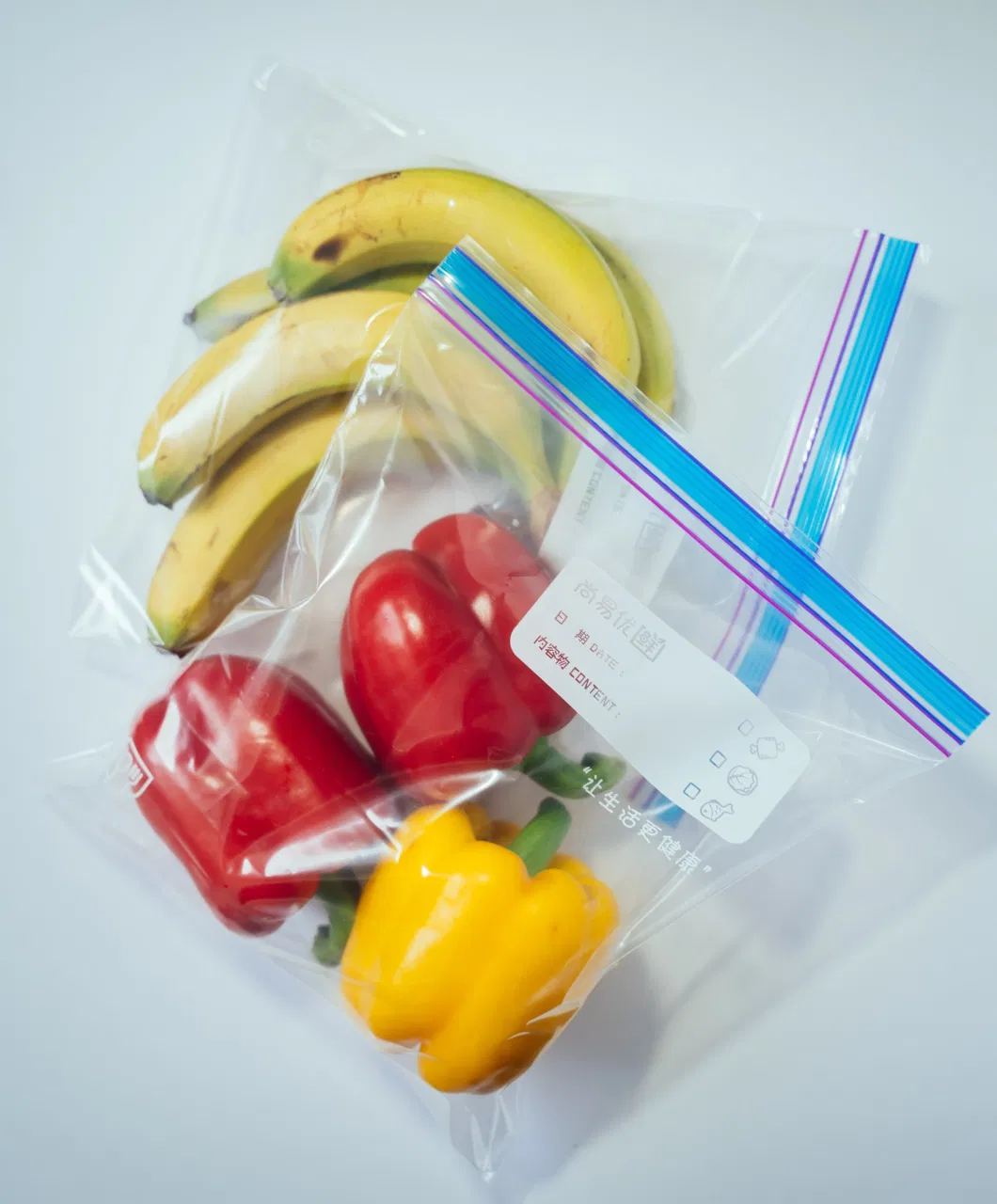 Standard Sandwich Freezer Reusable Zipperziplock Food Storage Bags