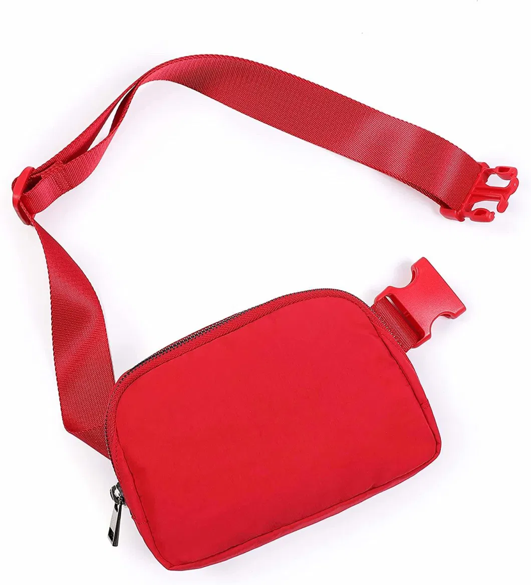 Unisex Mini Belt Bag with Adjustable Strap Small Waist Pouch Nylon Waist Bag Custom Fanny Pack