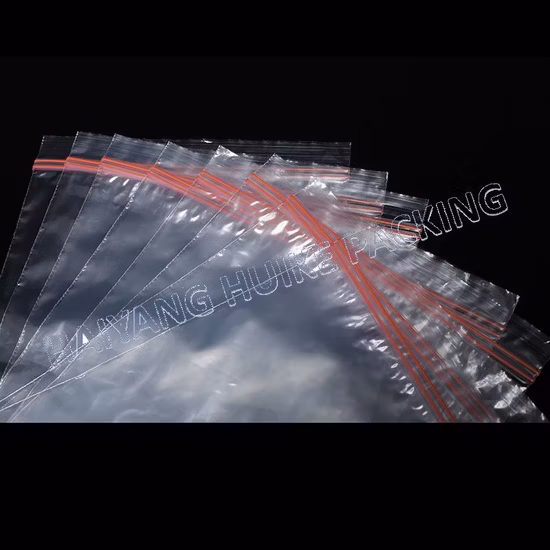 LDPE Double Zipper Color Zipper Heavy Duty Grip Seal Zipper Ziploc Ziplock Snack Gallon/ Quart /Freezer /Sandwich Bag Food Storage Bag