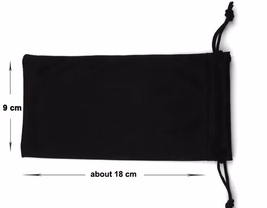 Custom Logo Drawstring Glasses Bag Pouch Soft Black Microfiber Sunglasses Pouch