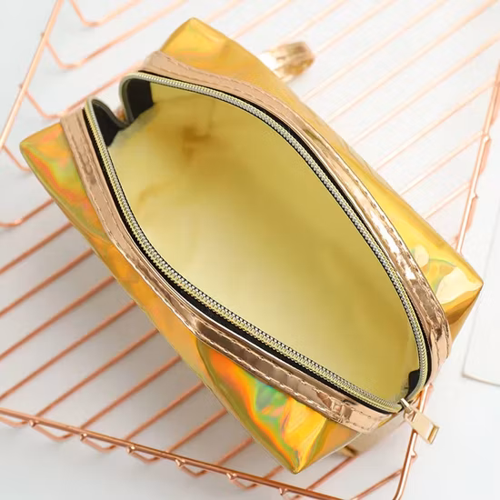 Waterproof Leather Makeup Toiletry Cosmetic Bag Factory Customized Logo Wash Bag for Travel Promotional Travel Cosmetic Bag