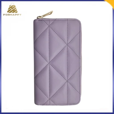 Hot Sale Popular Purple Color Long Wallet Women Card Holders High Quality Replicas Designer Wallets